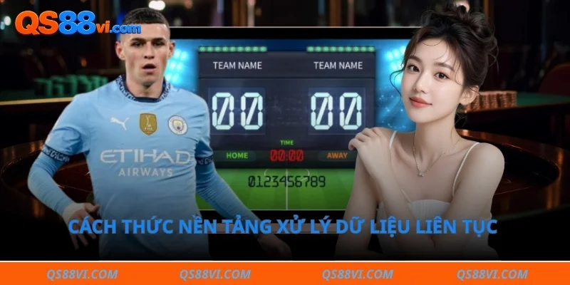 Cách thức nền tảng xử lý dữ liệu liên tục không gián đoạn